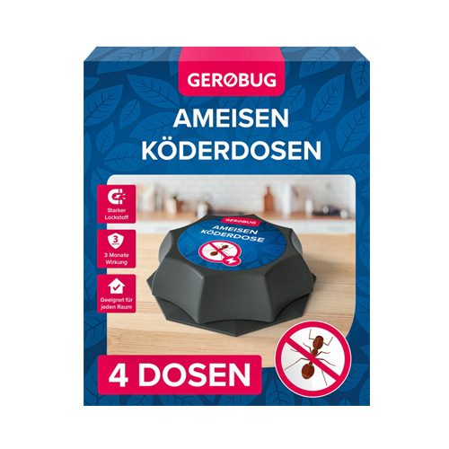 Ameisen Köderdosen GeroBug Test