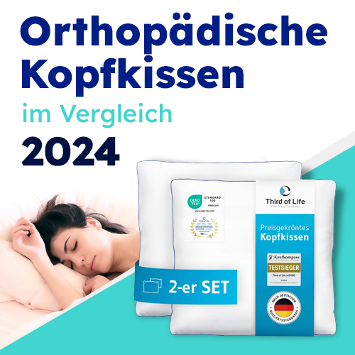 Orthopädische Kopfkissen 80x80 im Vergleich 2024