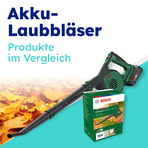 Akku-Laubbläser - Produkte im Vergleich