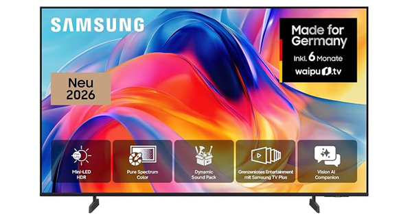 Samsung 55-Zoll-Smart-TV mit Motion Xcelerator